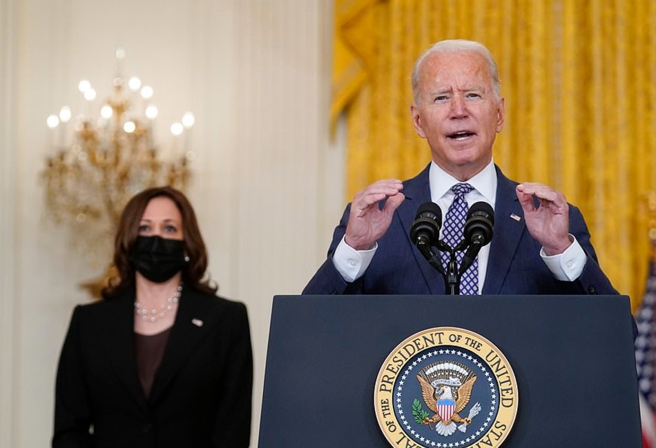 Talibanes y Joe Biden