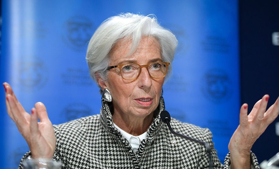 Christina Lagarde recesion