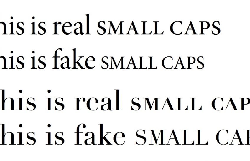 Smallcaps