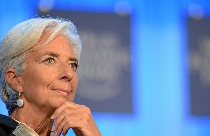 Christina Lagarde compra deuda